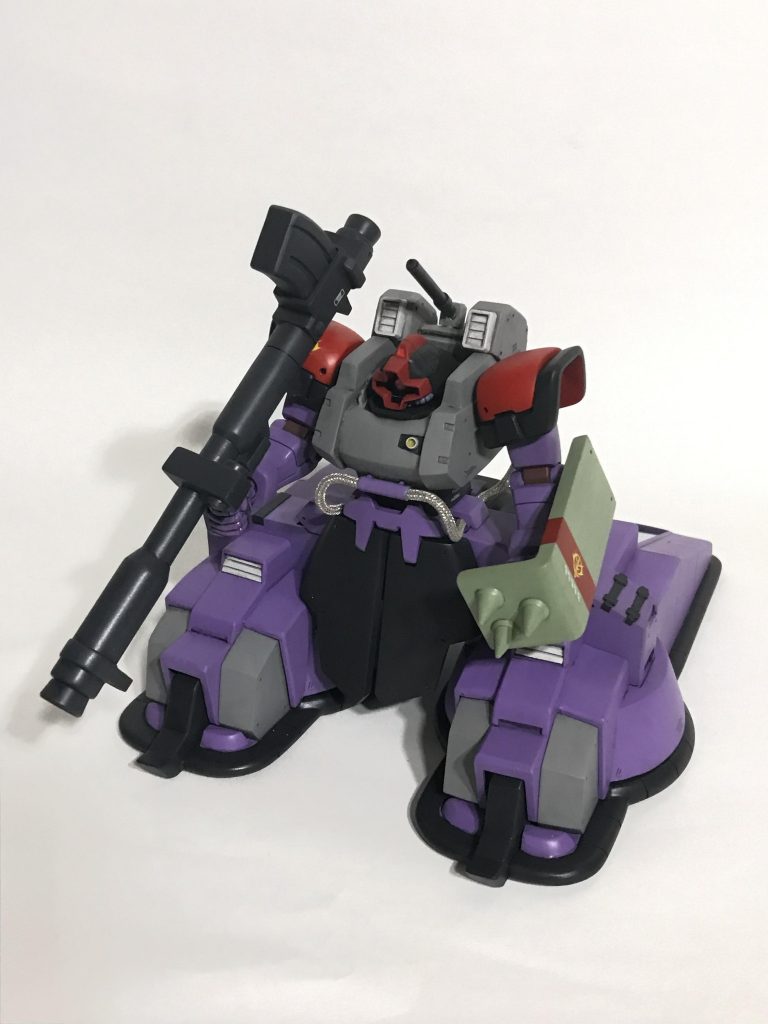 やっぱりドムにはバズーカーを持たせたくなりますね〜いい感じです*\(^o^)/*