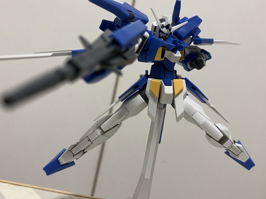 とりあえずSEEDポーズ!