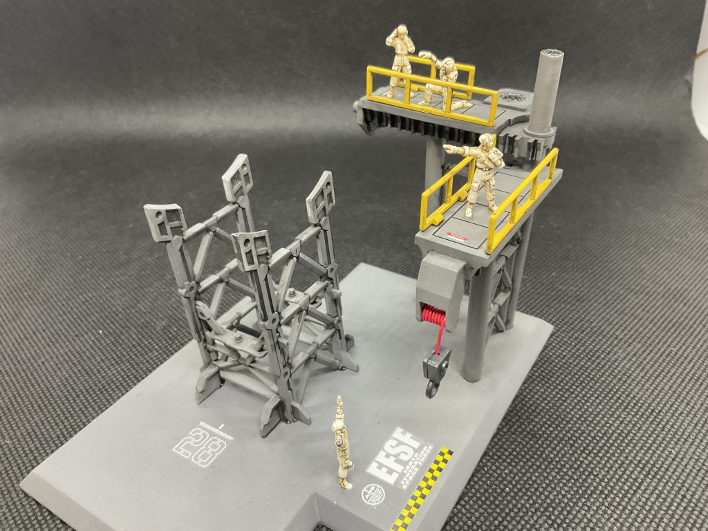 【MG】 ボール verKA 整備ドック ジオラマ–5枚目/制作者：モリラボ