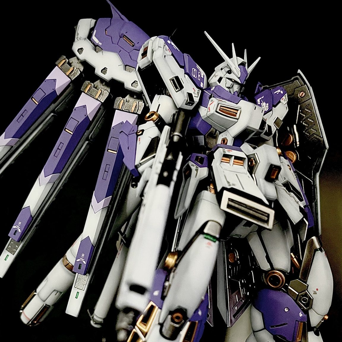 RG Hi-νガンダム｜ぼっさんさんのガンプラ作品｜GUNSTA（ガンスタ）