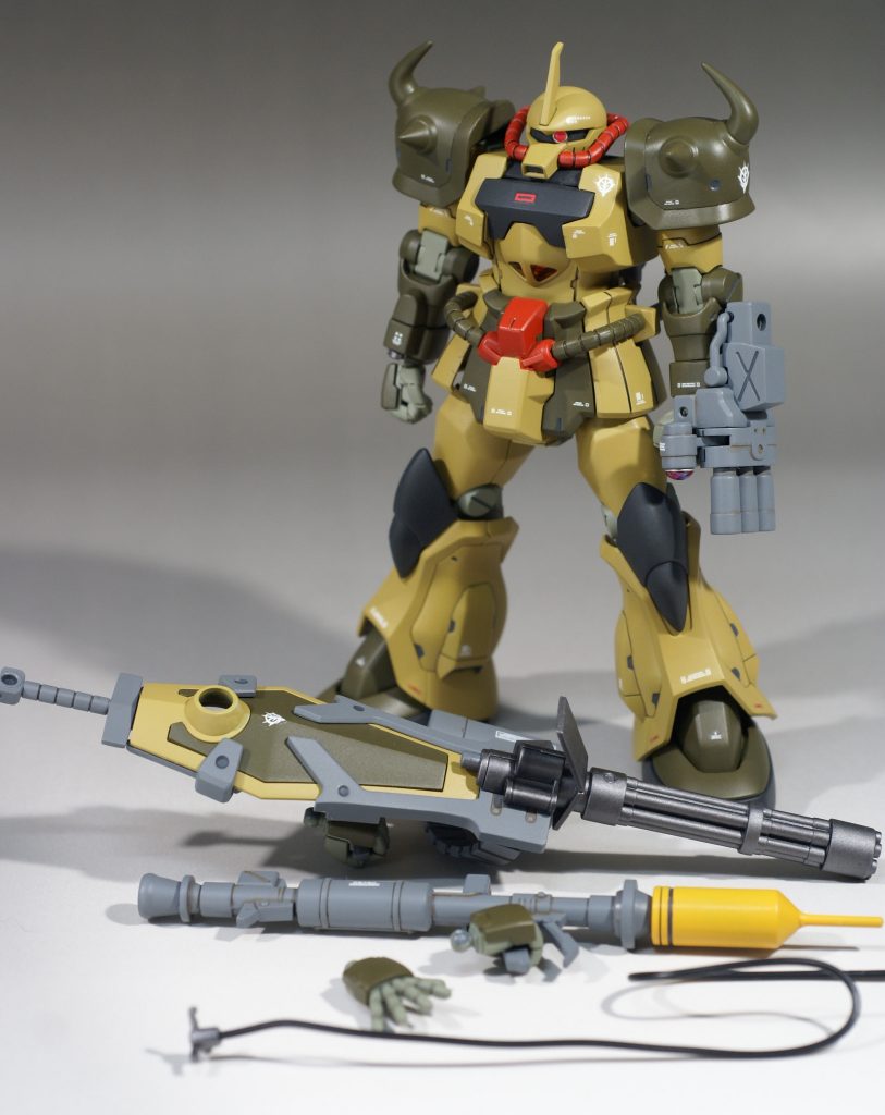 HGUC1/144 グフカスタム (デザートタイプ)–9枚目/制作者：エーディジェ