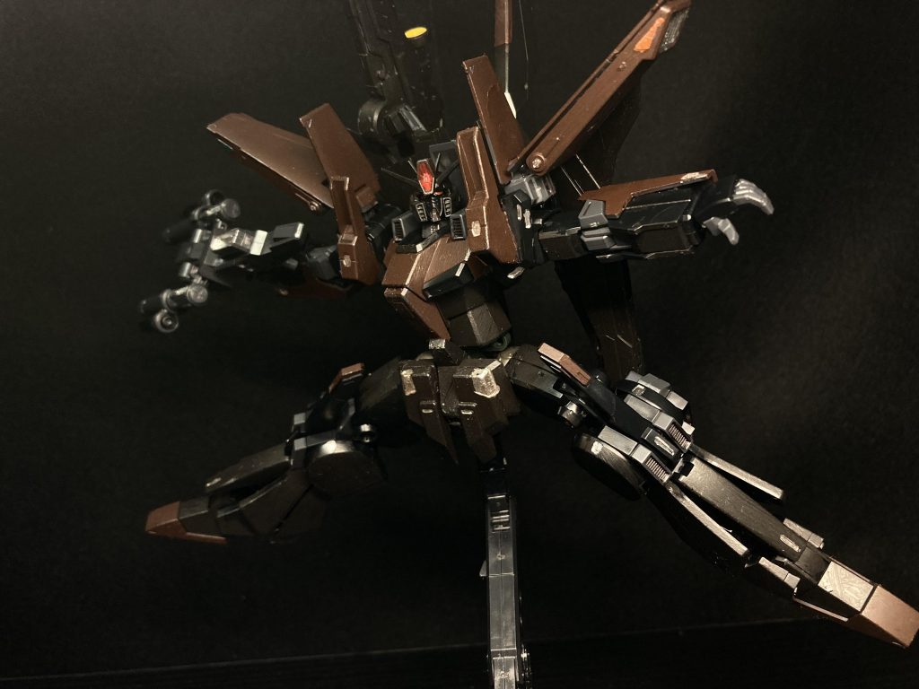 あと脚部の関節改造してますね最近はオリジナル小説で忙しいのであげられてなかったです…すみません