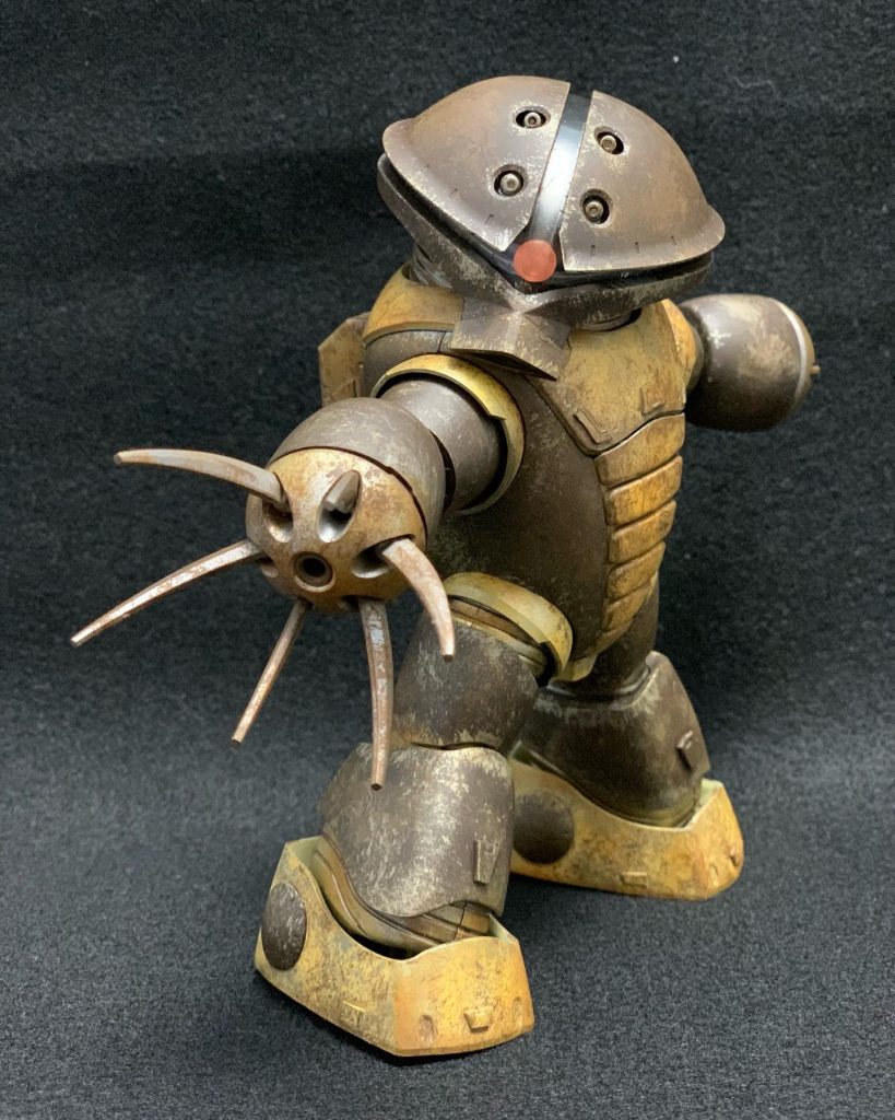 可愛いくかっこいい感じのアッガイが伝わっていたら嬉しいです。