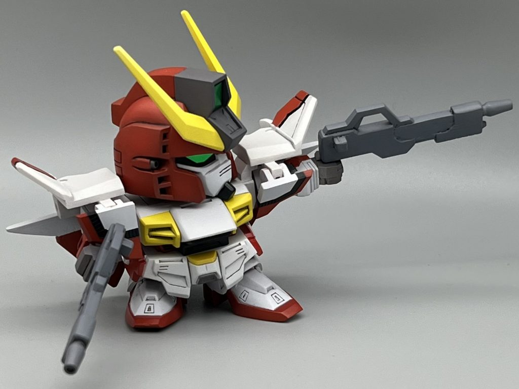 前後にしか動かなかった腕もしっかり上がるようになりました。