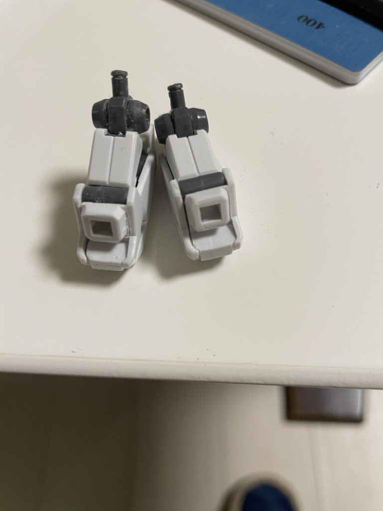 合わせ目消しが大変でした。