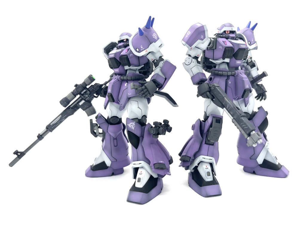 イフリートイェーガー2機同時組み上げ–2枚目/制作者：96模型店@店長ぐらむ