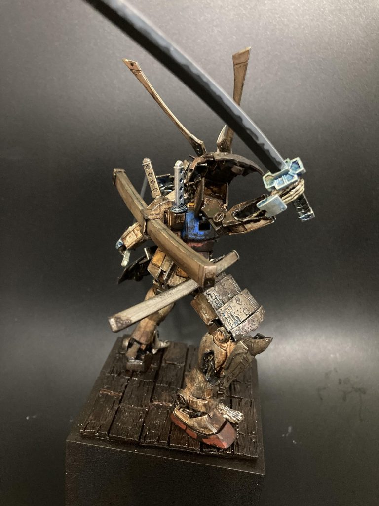 ボロズタのコテコテな汚しウェザリングなサムライを目指して、