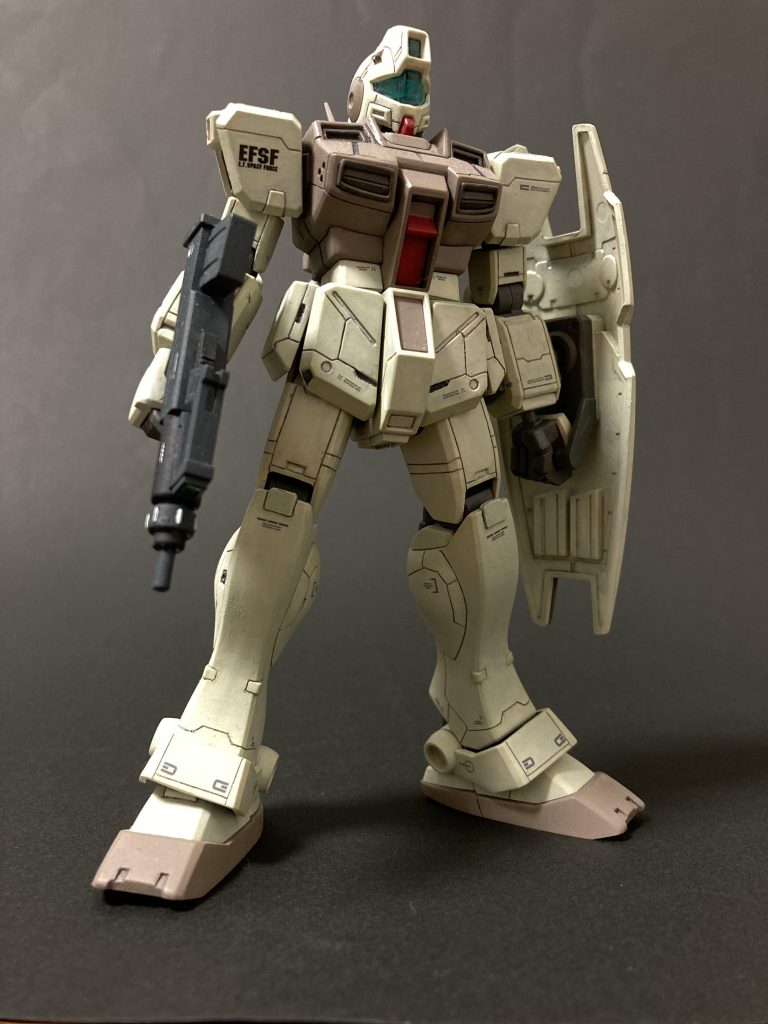 ウェザリングはしてません。筆むらです笑