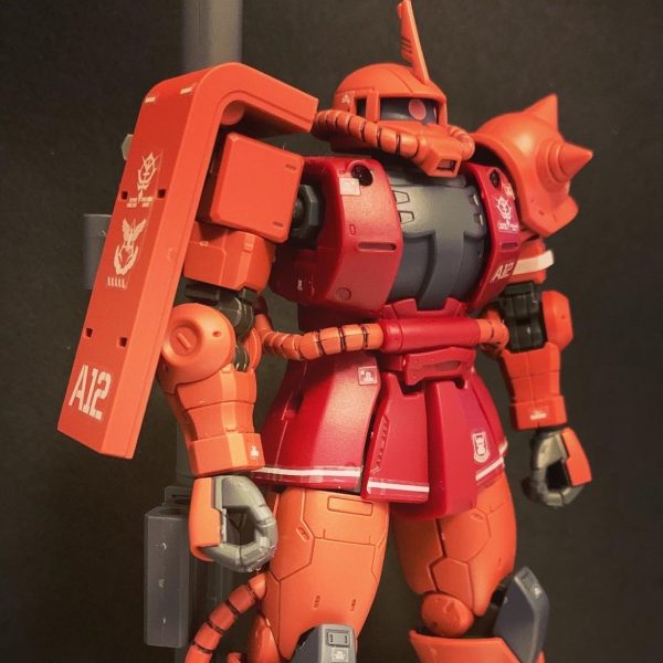 HG ザクII オリジン シャア専用
