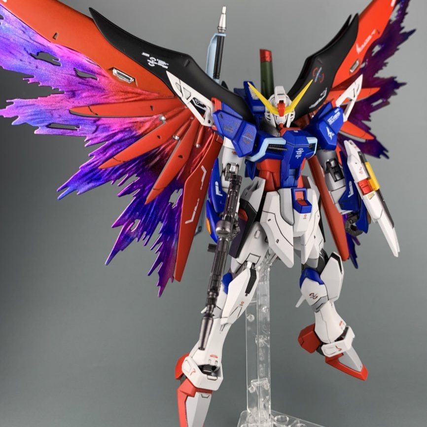 HG デスティニーガンダム  ガンプラ全塗装完成品SEEDFREEDOM