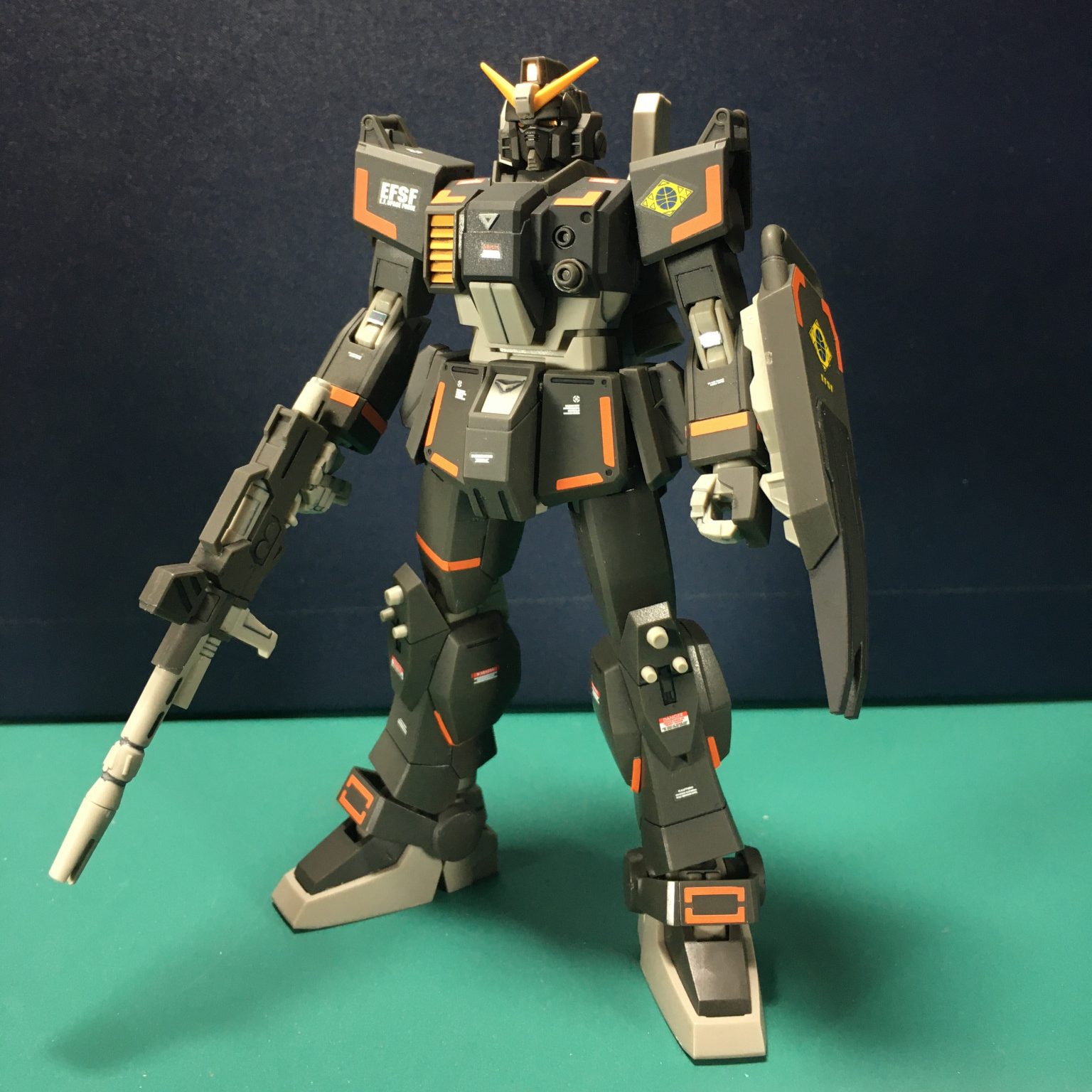 陸戦型ガンダム(市街地戦仕様)｜アデスの木の枝さんのガンプラ作品