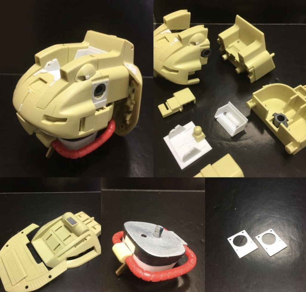 腰を延長工作。あとは、、分割やら、後ハメやら、、、。