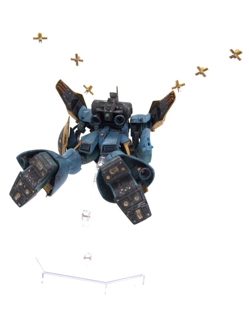 1/144 HGUC ヤクト・ドーガ(ギュネイ・ガス准尉機)–7枚目/制作者：@FATSOULDT