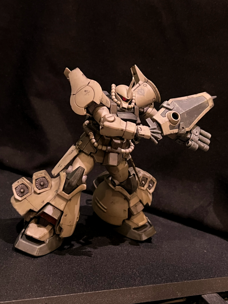 【過去作】HGUC グフフライトタイプ–4枚目/制作者：何！？