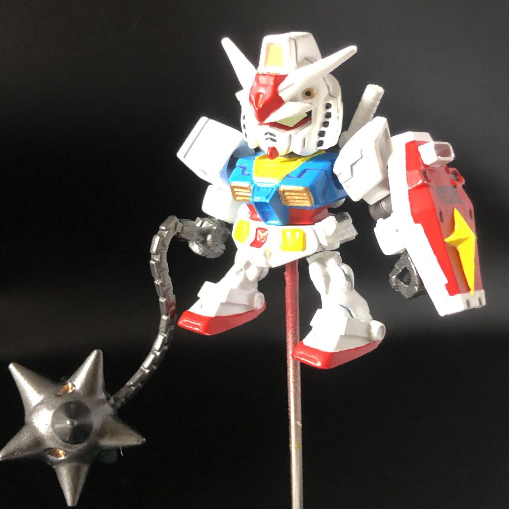 ハイパーハンマー。MIAからトゲは作り直しています。