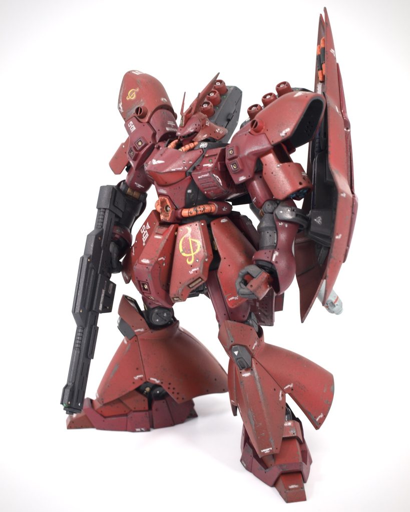 1/144 HGUC サザビー–3枚目/制作者：@FATSOULDT