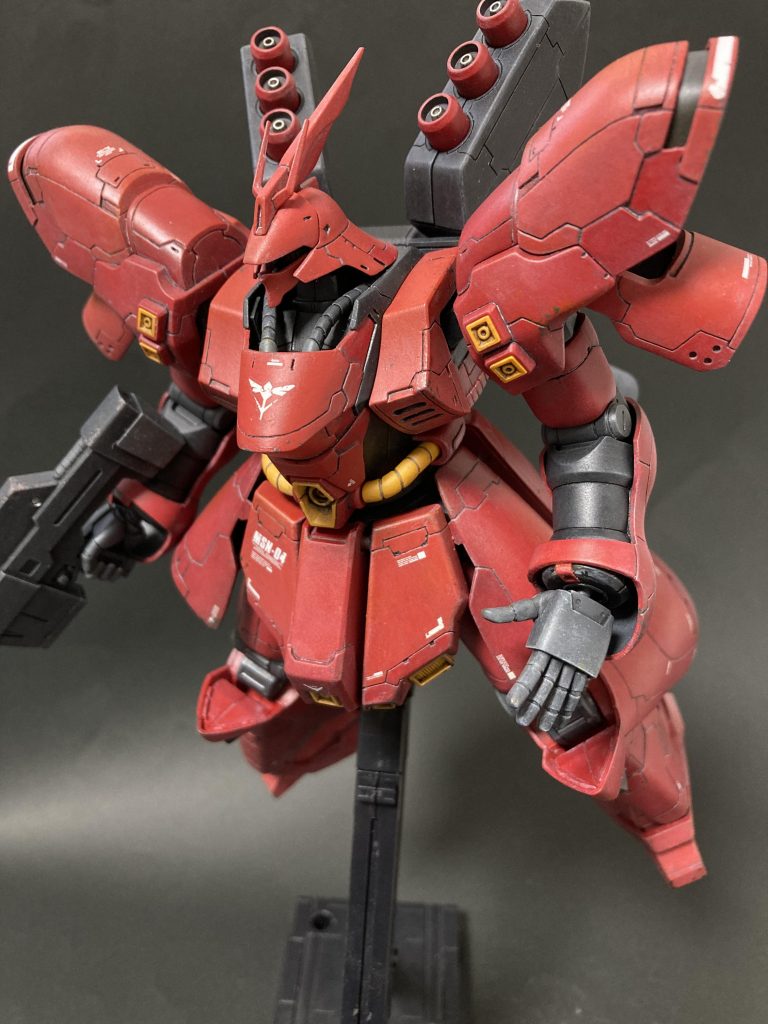 HGUC サザビー–5枚目/制作者：筆塗りおじさん