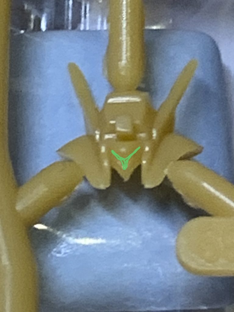 顔のパーツ。理想はこうだったんだけど…