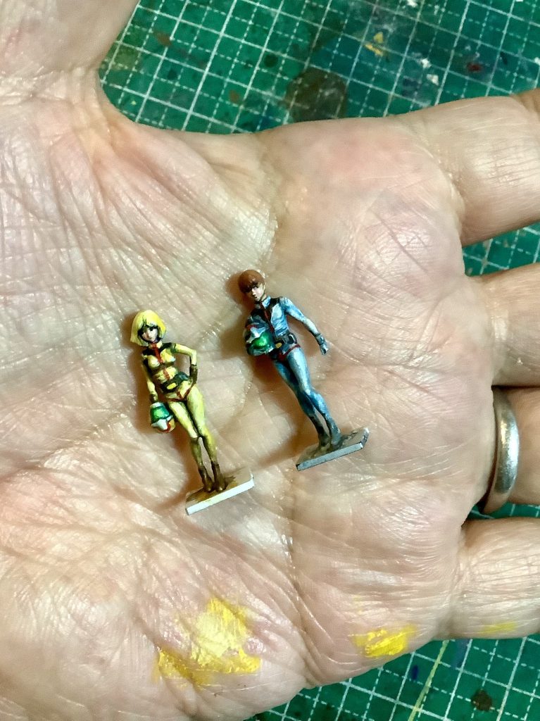 １／６０アムロ・レイとセイラ・マス–4枚目/制作者：@館長