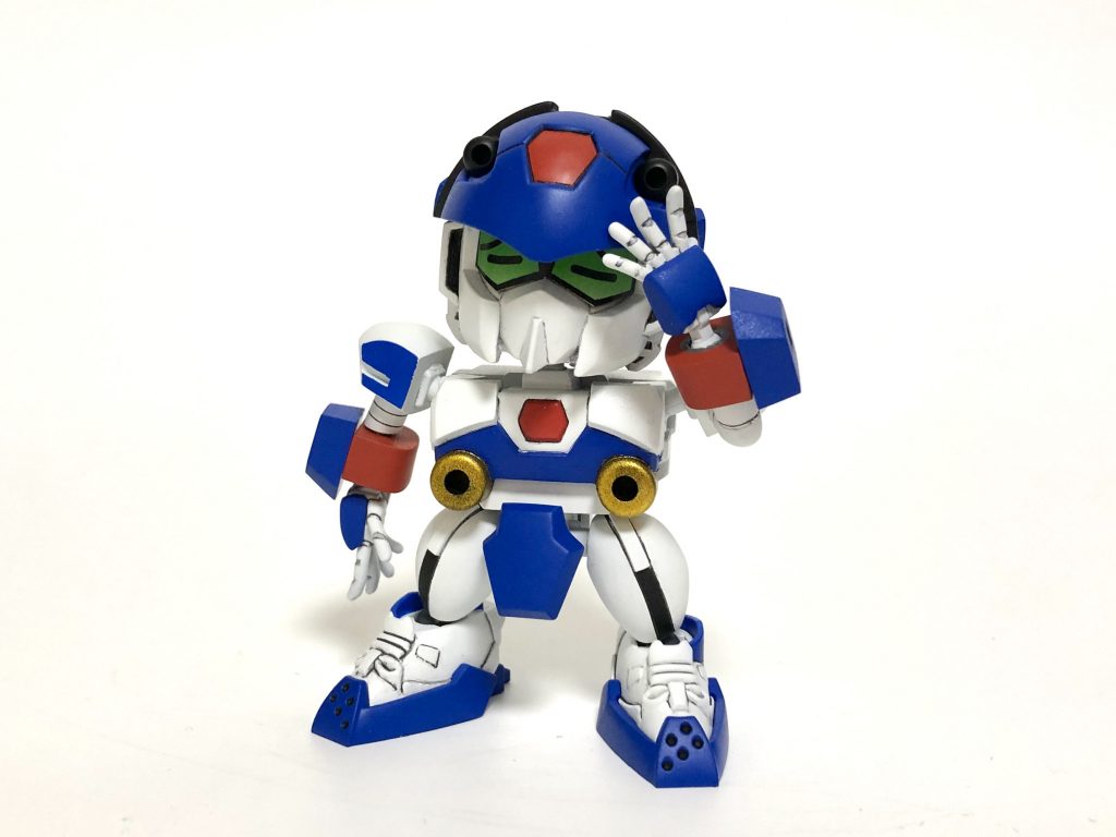  芯には鉄機武者らしくクロスシルエットフレームを使っています。