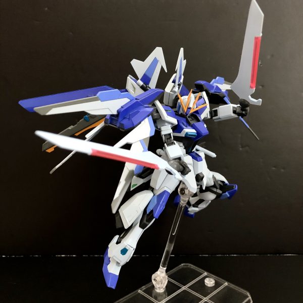 モビルスーツアンサンブル ストライクノワール 改造 塗装品 ビルドストライクノワール｜ヒデさんのガンプラ作品｜GUNSTA
