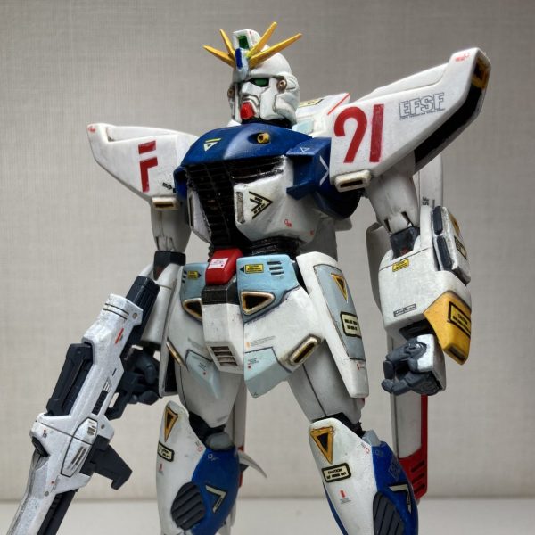 ガンダムF91 旧キット 1/100｜@tsumass2さんのガンプラ作品｜GUNSTA（ガンスタ）