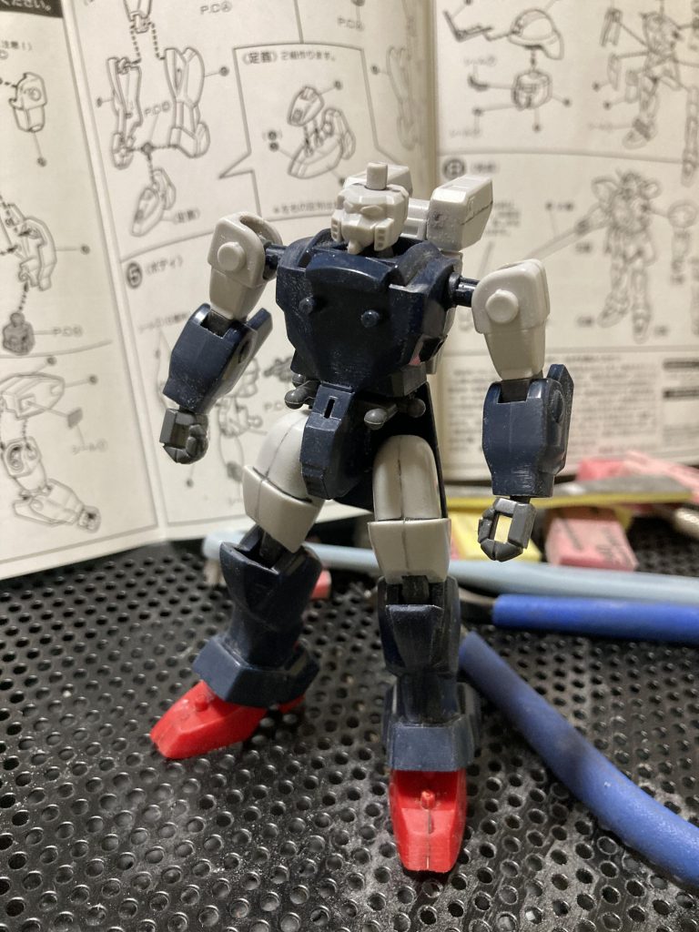 モナカキットは合わせ目消しが大変