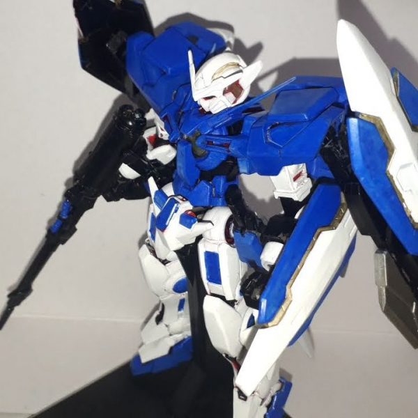 HGエクシア　GNドライブ3基搭載ver