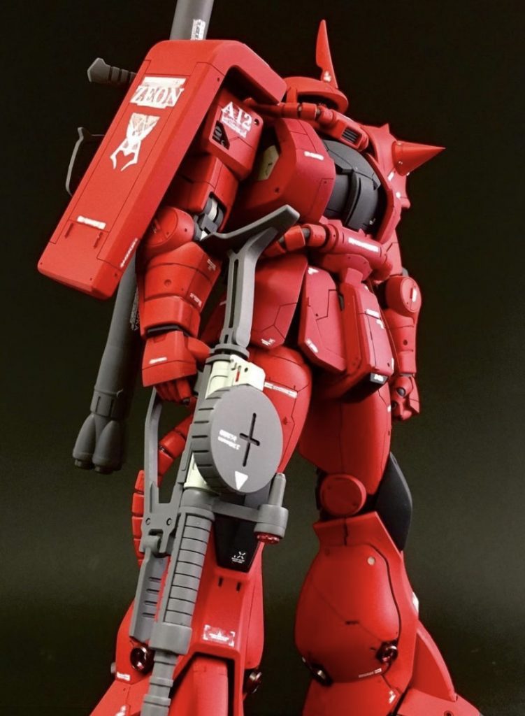 マシンガンは、お洒落塗り。