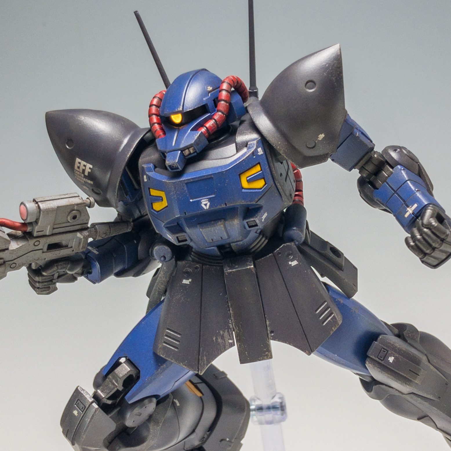 Ms 11 アクト ザク 連邦軍仕様 T Oyamadaさんのガンプラ作品 Gunsta ガンスタ