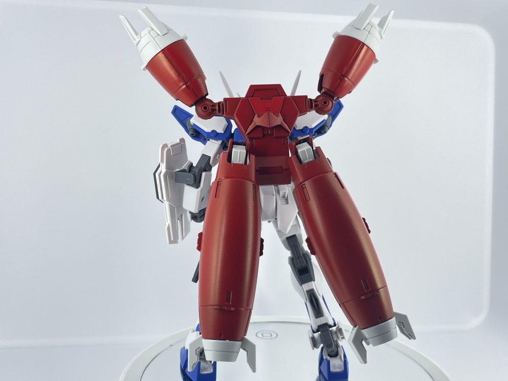 アウンリゼアーマーを背負わせて遊んでたらXアストレイに見えてきた事から思いついた