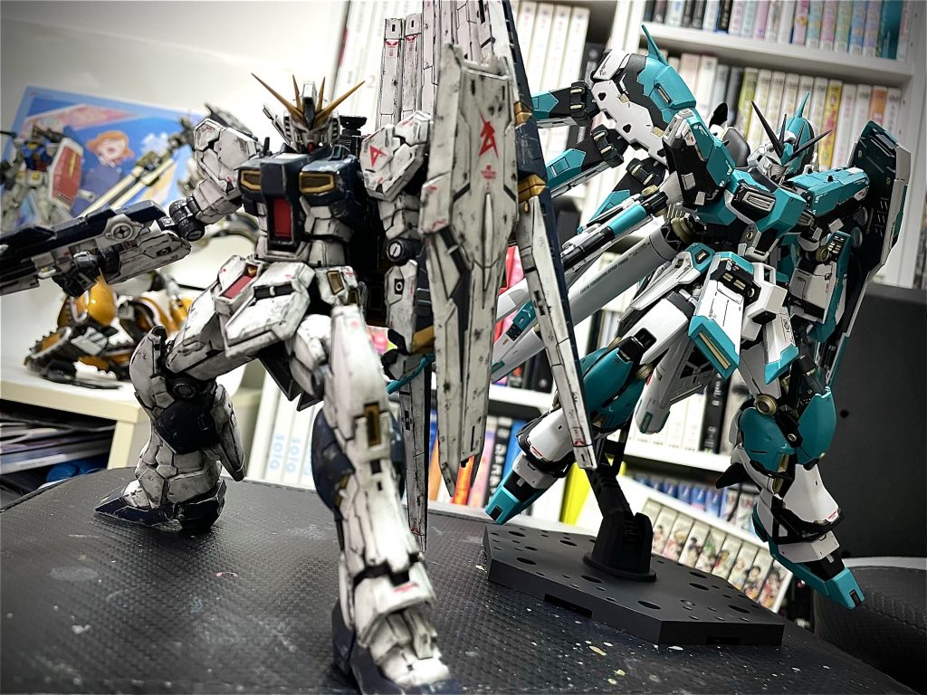 νガンダムと一緒に