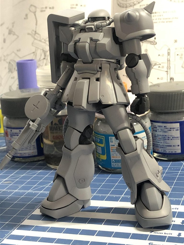 加工後サフ状態