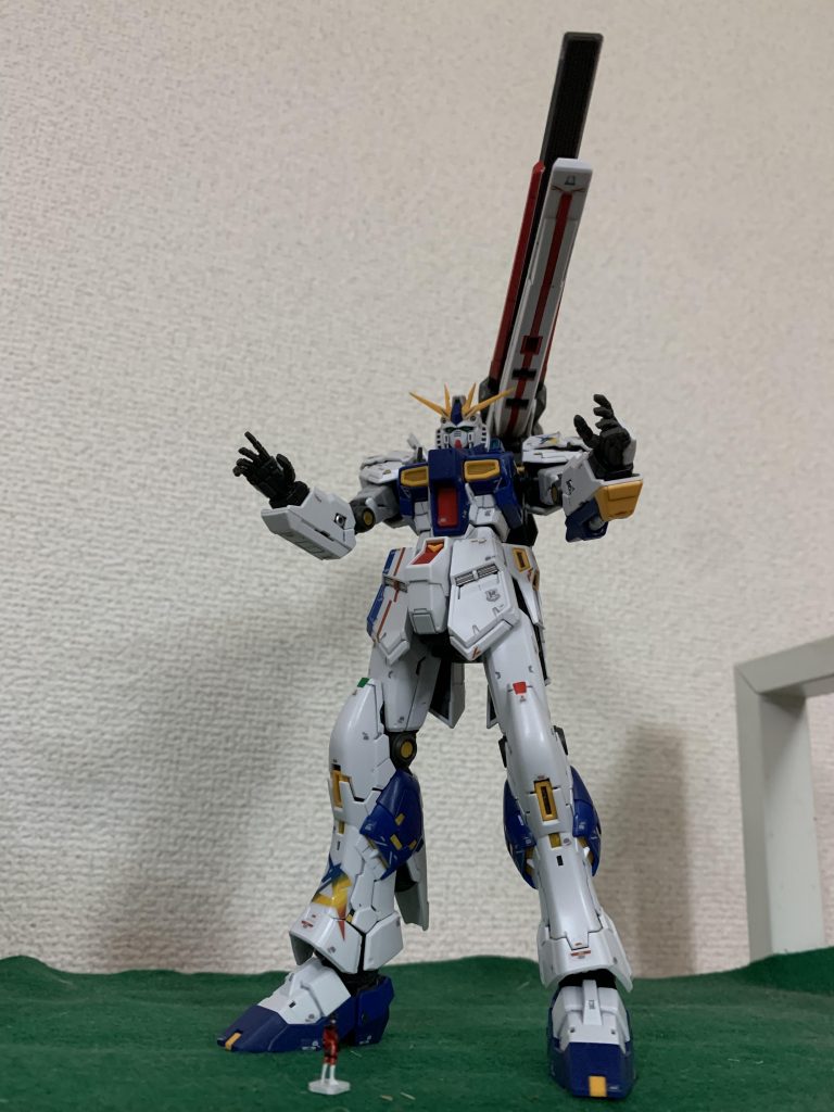 ターンAっぽいポーズ。