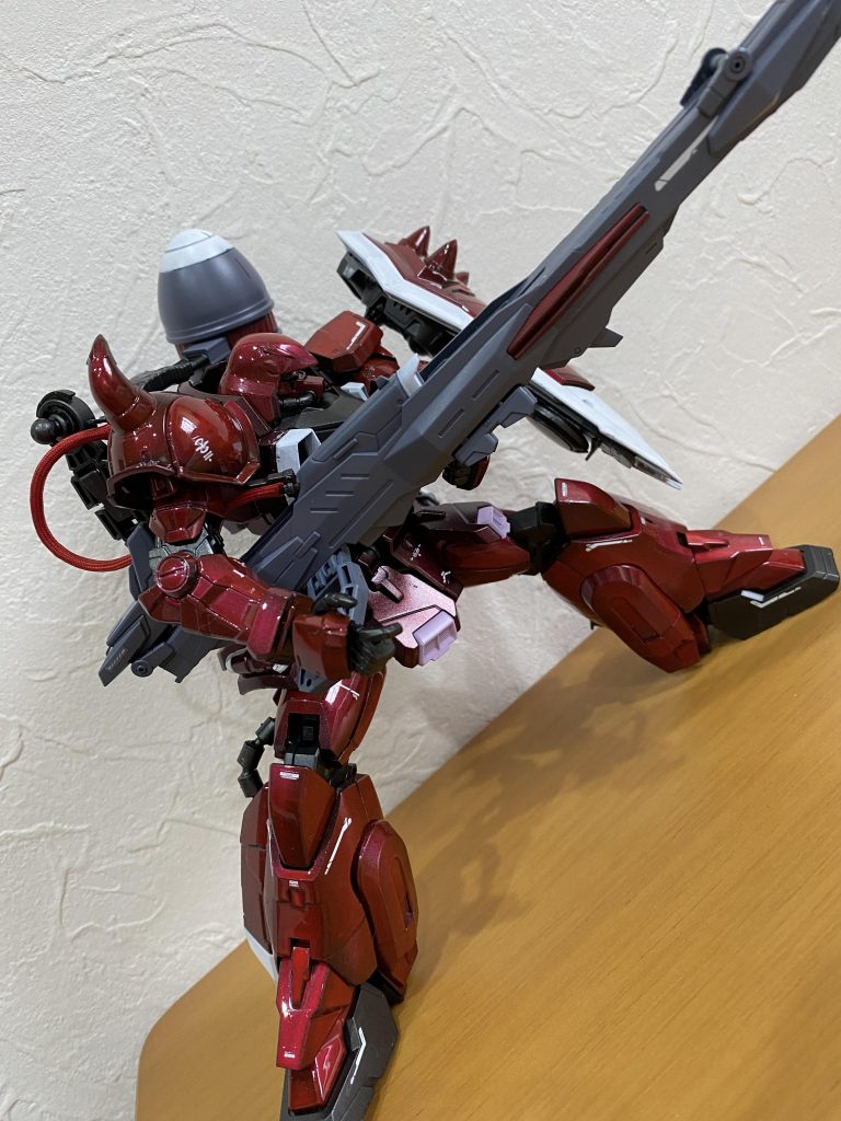 塗装もポージングもまだまだ修行中