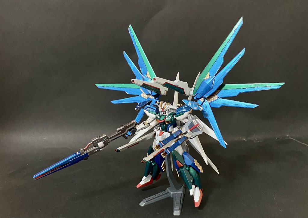 フリーダムコスモス(追加ライフル)–2枚目/制作者：@giyaran23