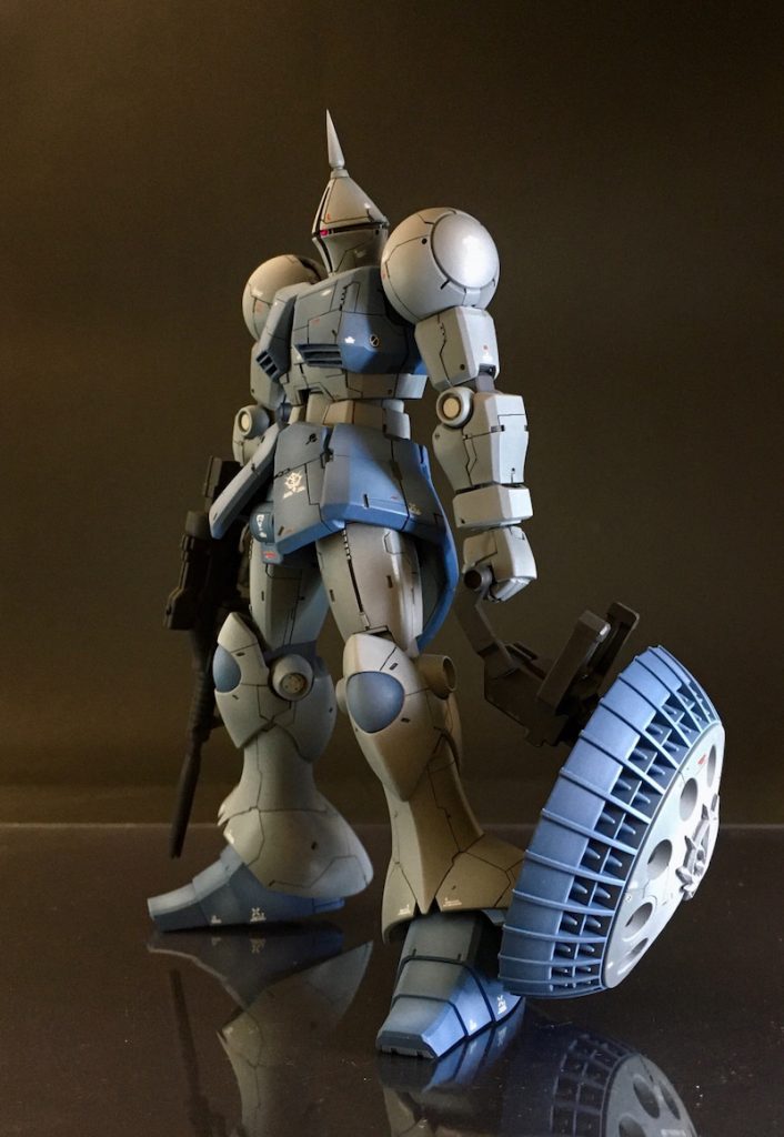 ビームライフルが良いアクセント^ ^グフ リバイブから、拳をパクってます。