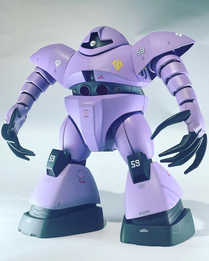 ゴッグの日という事でゴッグ制作。ハイゴッグカラーに全塗装しました。