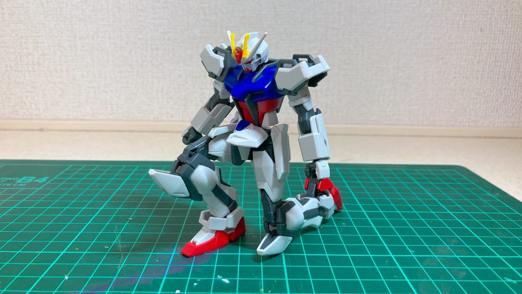 ウェザリング自体は初心者なのですが、成形色のEGストライクと比べると、結構変わったなぁと思うので、ひとまず成功ということで😊最後までご覧いただきありがとうございました‼️