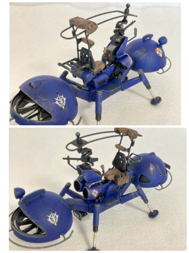 1/35 ジオン公国軍 ランバ・ラル独立遊撃隊セット U.C.ハードグラフシリーズNo.2–4枚目/制作者：@gyuuuutora