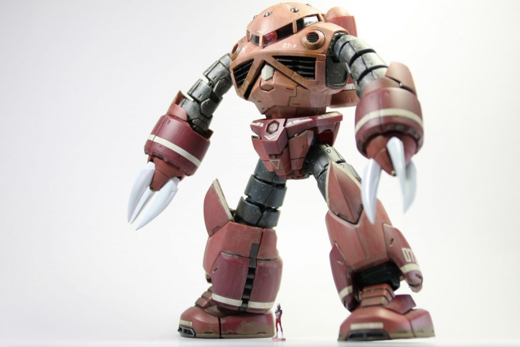 RGにしてはパーツ数が少ないので作り易いキットだと思います。