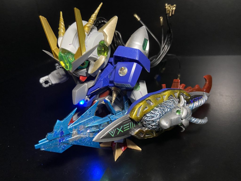 さらに盾も合体！俺が、ガンドランダーだ！✨