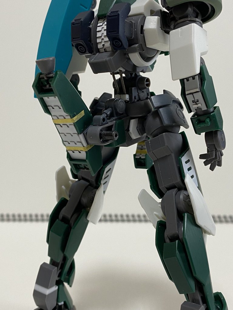 ディテールパンチでプラバン工作完成後はほぼ見えない位置になってしまいましたが