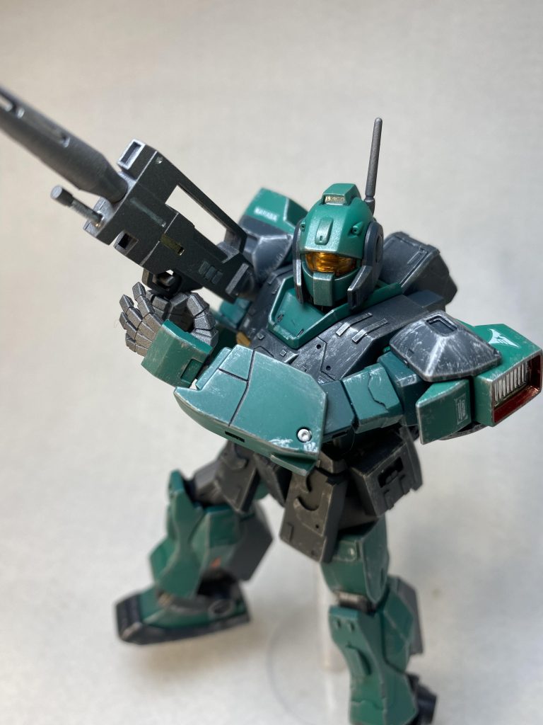 このポージングが一番好きかも！ドライブラシがまだまだ下手っぴですが。