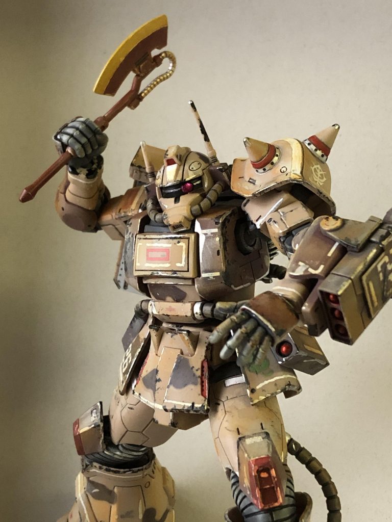 黄色で赤熱を表現、合わせ目ほとんど出ないの凄い