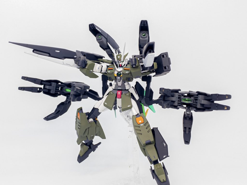 フルバースト6門のキャノンで複数の目標へ同時に砲撃