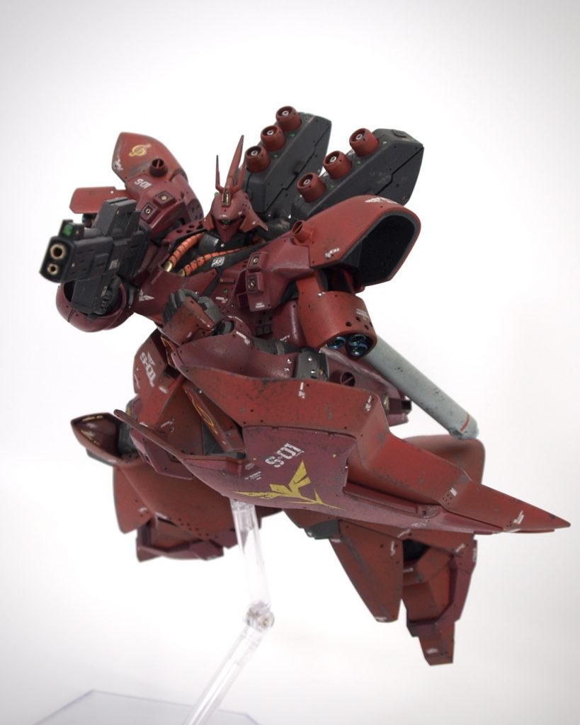 1/144 HGUC サザビー–5枚目/制作者：@FATSOULDT