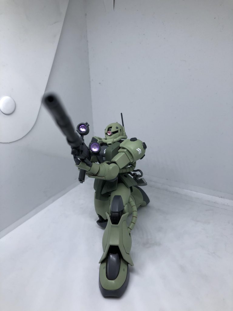 ザクⅡスナイパー(リンゼイ・シミズ機)–4枚目/制作者：ジジさん