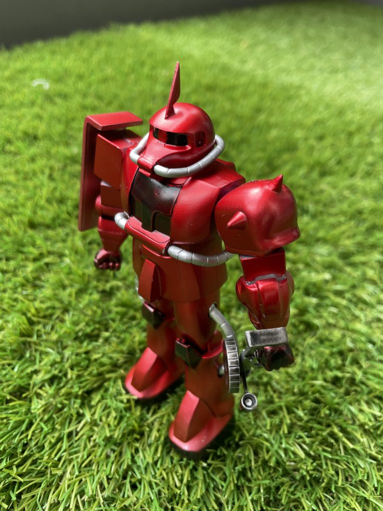 キャンディー塗装チャレンジ 旧キットシャアザク 7機目行きます!–5枚目/制作者:@motherlake_jp