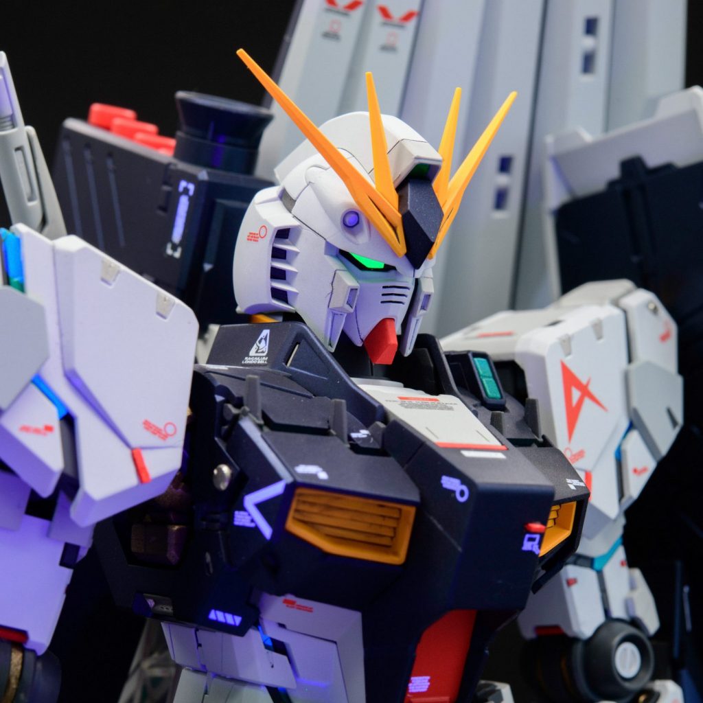 MG νガンダム ver.ka｜赤い彗星さんのガンプラ作品｜GUNSTA（ガンスタ）